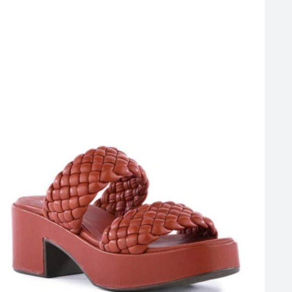 Free People Seychelles Winnie Quilted platforms (also called "Novelty Sandal") - Picture 3 of 15